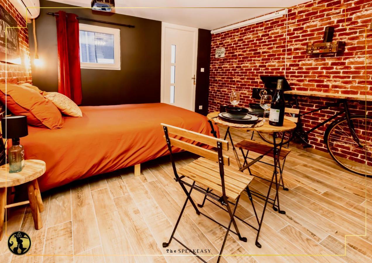 "The Speakeasy" Pub New Yorkais Centre Ville - Ideal Pro - Wifi Fibre - Retroprojecteur Cinema Saint-Etienne  Exterior photo